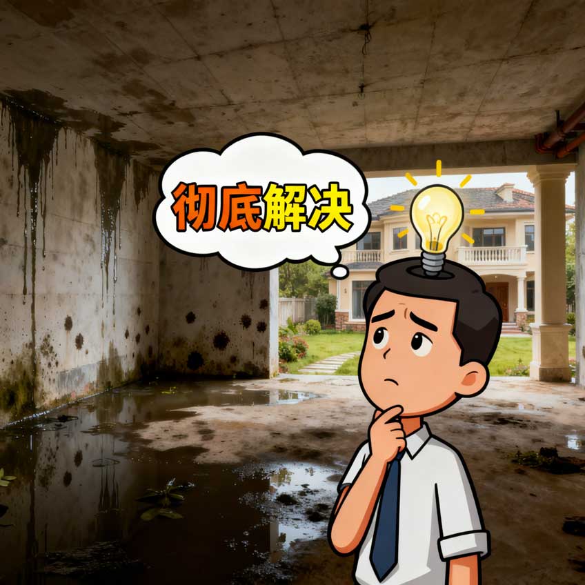 地下室渗水怎样才能彻底解决